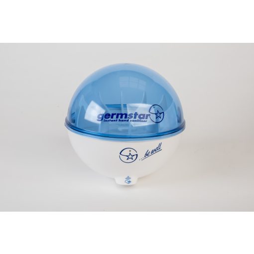 Germstar érintés nélküli adagoló fehér - kék, 1 db (4 db D-típusú elemmel)
