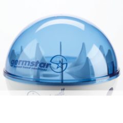 Műanyag fedél az adagoló gömbhöz, kék színben 