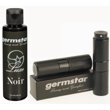 Germstar Luxe Noir Black Premium Handdesinfektionsspray mit Nachfüllung