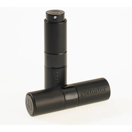Germstar Luxe Noir Black Premium Handdesinfektionsspray mit Nachfüllung